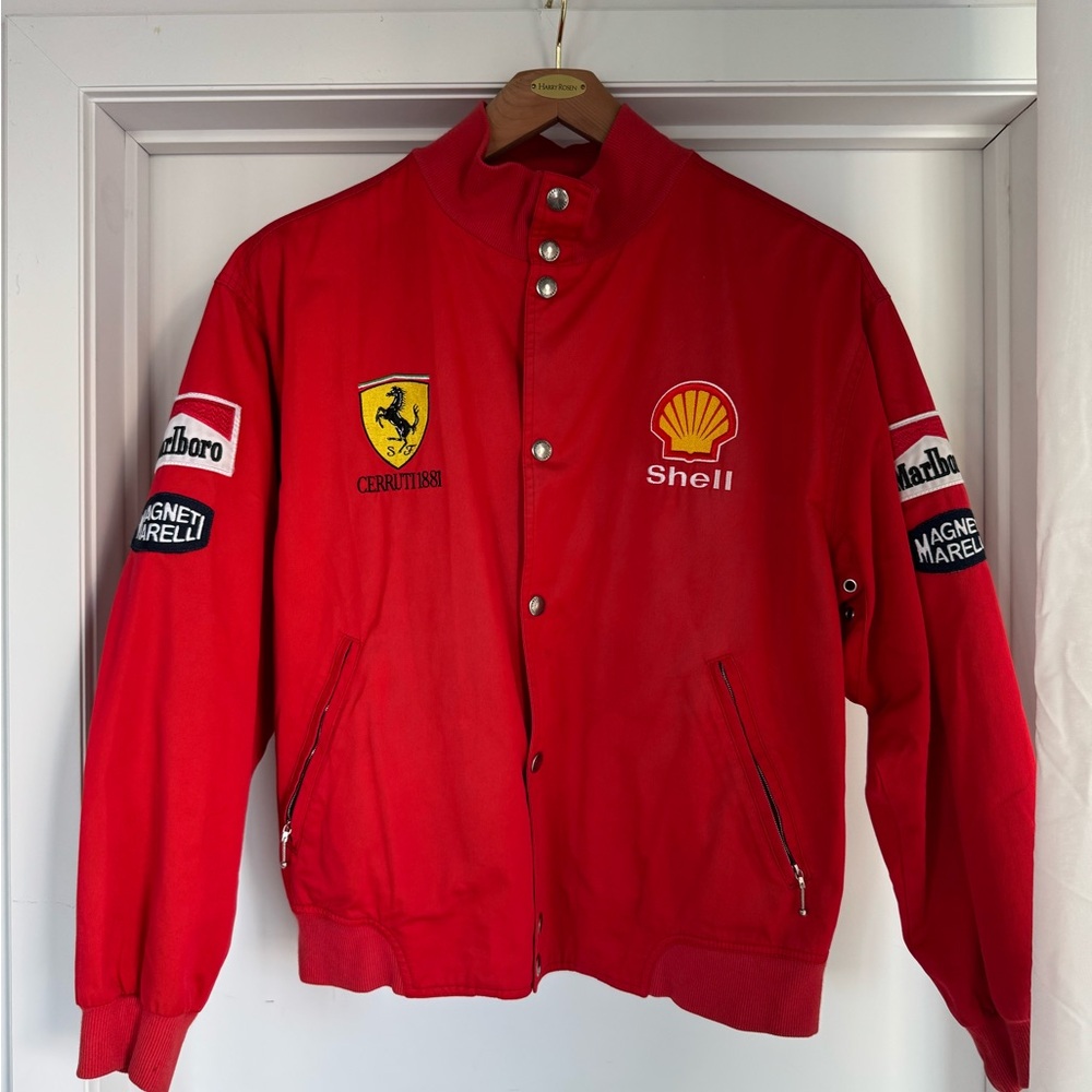 Rare Ferrari Cerruti Bomber – Marlboro, Made in Italy (1990s)
